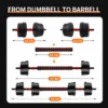 kf-Aa04fb9f7a8b84439b5b2967e03256ab49 SaeeNova 5-44lbs Adjustable Dumbbell Set with Anti-Slip Grip