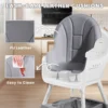 kf-S2c2131885ed9458fa508f75f948a7748L SaeeNova Portable Baby High Chair | Double-Layer Dinner Plate and Toy Rack