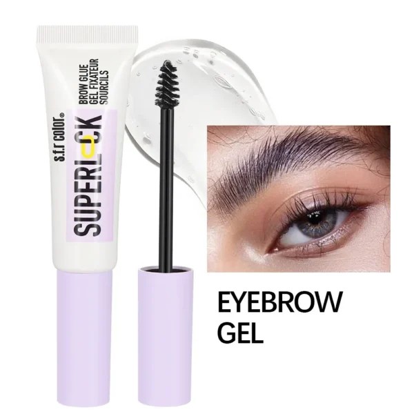 SaeeNova Waterproof Transparent Wild Eyebrow Styling Gel 1PC