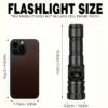 kf-S35cc378db1db426ab3e7f74d45353d86v SaeeNova Super Powerful Flashlights USB Rechargeable LED