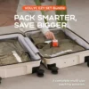 SaeeNova 18-55L Vacuum Storage Bag | Travel Compression Backpack