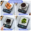 SaeeNova 10kg Kitchen Weight Scale For Food