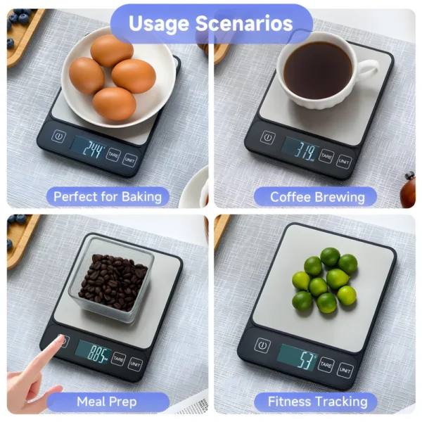 SaeeNova 10kg Kitchen Weight Scale For Food