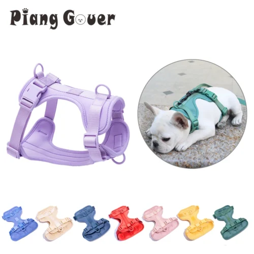 kf-S4b748d4aac9e4a02ae0c7b51fcf1dbcdt SaeeNova 1PC Breathable Lightweight Dog Chest Strap for Outdoor Walk