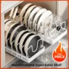 SaeeNova Pull-Out Pots, Pans & Lid Kitchen Organizer