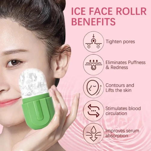 SaeeNova Ice Roller for Face Silicone Face Lifting Skin Care Tools