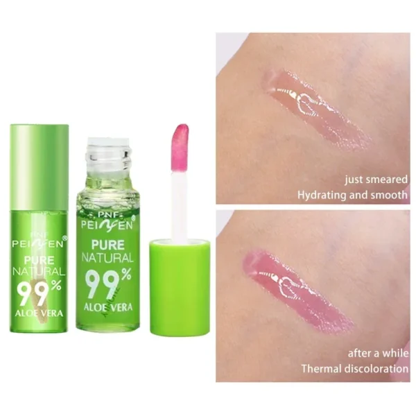 kf-S795f0b785deb417f9aa8ecbcc2d3735cZ SaeeNova 1PCS Moisturizing Natural Aloe Essence Lip Gloss