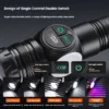 kf-S79c603bf891140f580629d8bb75b8586r SaeeNova Super Powerful Flashlights USB Rechargeable LED