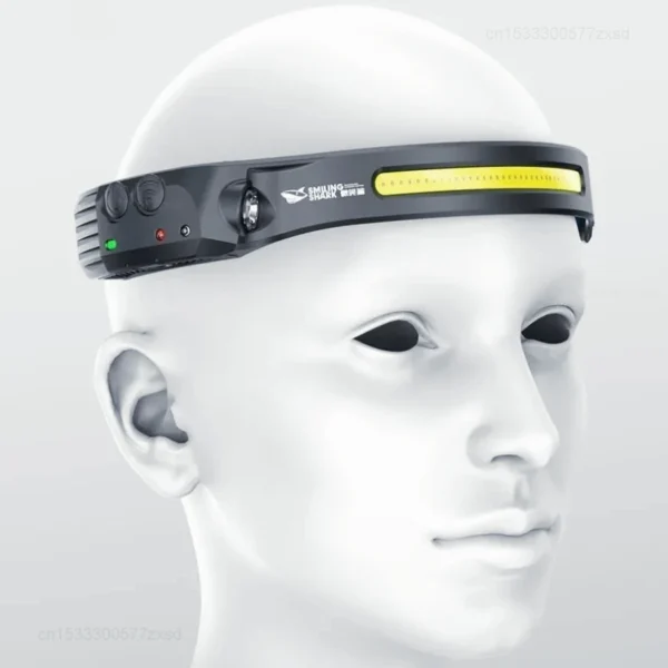 SaeeNova Powerful Induction LED Sensor Head Torch USB Charging