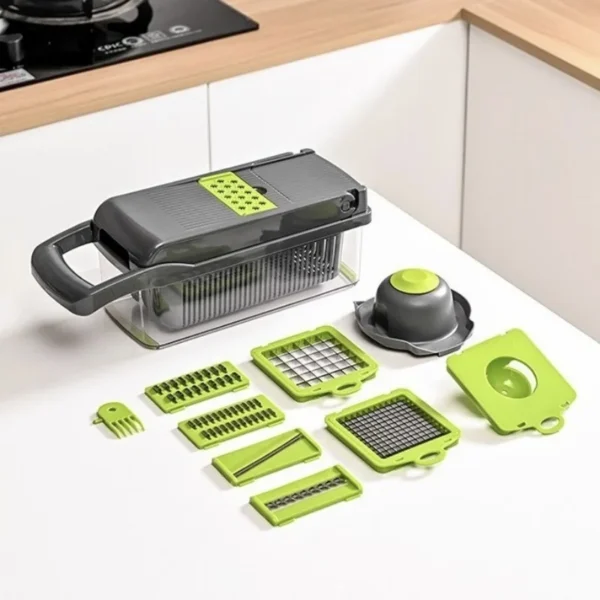 kf-S94b60ee0071648f882bf122c2e9550be7 16 in 1 Handheld Slicers Dicers Graters, Multifunctional & Convenient