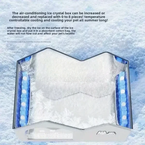 SaeeNova Cat/Dog Ice House Air Conditioning Four Season Bed
