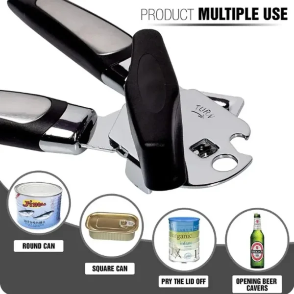 SaeeNova Stainless Steel Can Opener Multifunctional kitchen Gadgets