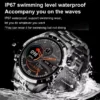 SaeeNova Bluetooth Touch Screen Luxury Fitness Smartwatch for Men