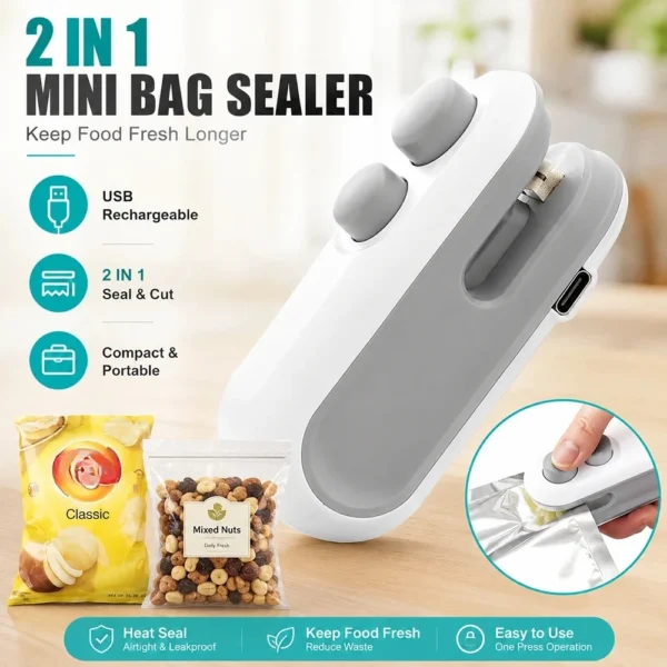 kf-Sb16bfab2fdd44c549341330ada260c867 SaeeNova Mini USB Rechargeable 2 in 1 Heat Sealer