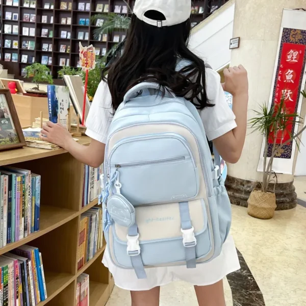 kf-Sbce8fba6a0284b609f7cb2be49f0209ao SaeeNova Fashion | Girls School Backpack | Travel Backpack Waterproof