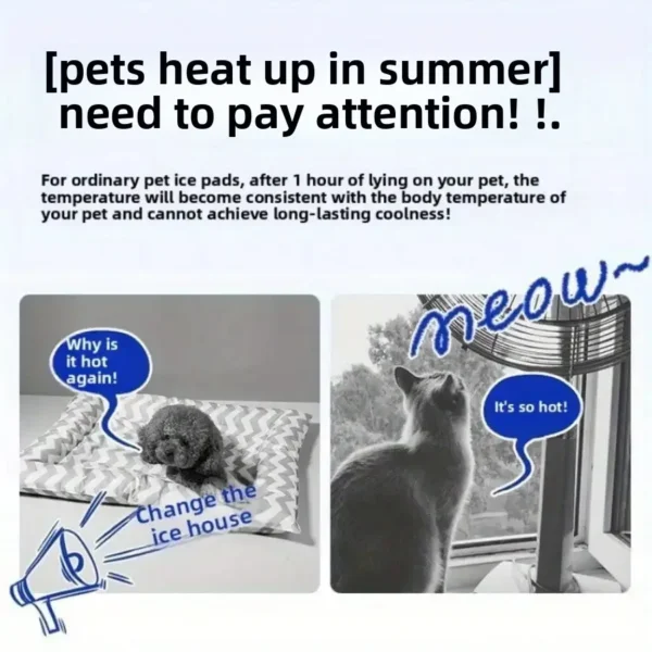 SaeeNova Cat/Dog Ice House Air Conditioning Four Season Bed