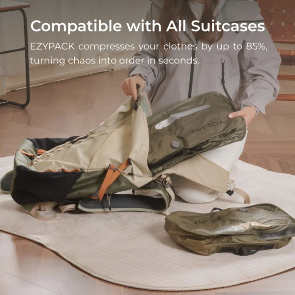 SaeeNova 18-55L Vacuum Storage Bag | Travel Compression Backpack