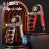 kf-Scba7e591aceb4432bed48d4b48e361d8C SaeeNova Adjustable 5-60/100/150kg Grip for Strength