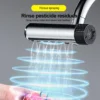 SaeeNova Kitchen Faucet Sprayer Head with 6 Water Modes