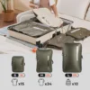 SaeeNova 18-55L Vacuum Storage Bag | Travel Compression Backpack