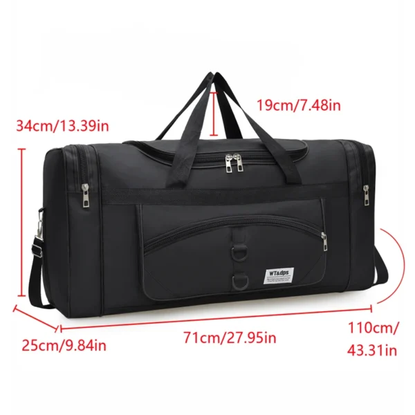 SaeeNova Handbag, Multi-Functional, Suitable for Travel, Fitness Activities