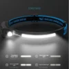 SaeeNova Powerful Induction LED Sensor Head Torch USB Charging