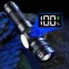 kf-Se6598bef738e47e39d13ad2cef3632dfk SaeeNova Super Powerful Flashlights USB Rechargeable LED