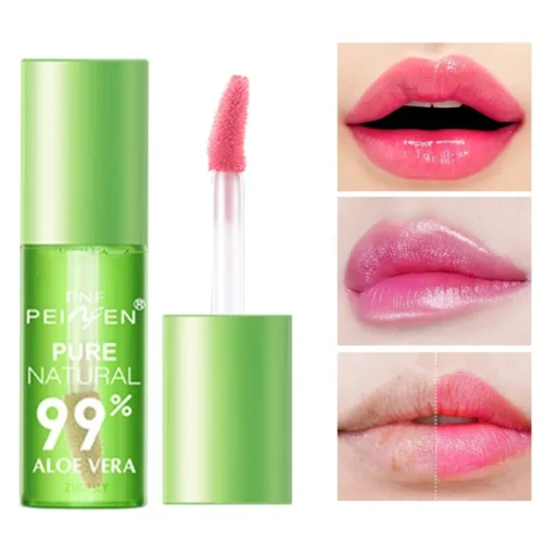 kf-Sf2008161bcc246fd8da6a691f3a77446n SaeeNova 1PCS Moisturizing Natural Aloe Essence Lip Gloss
